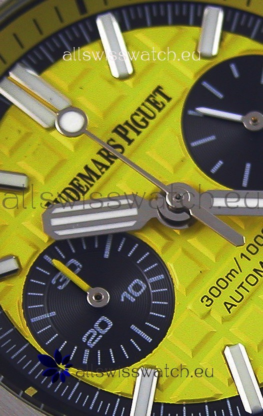 Audemars Piguet Royal Oak Offshore Diver Chronograph Quartz in Yellow Replica 6