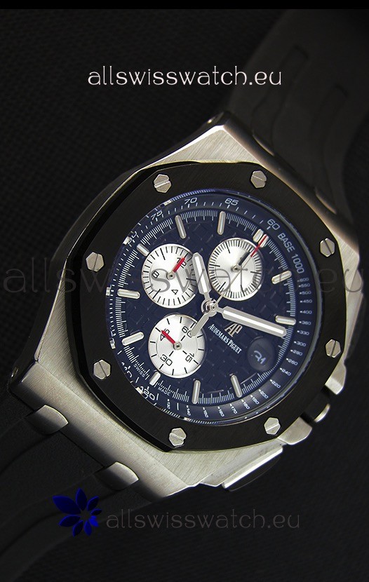 IMG_9081 Audemars Piguet Royal Oak Offshore Chronograph Quartz Stainless Steel Case Replica 6