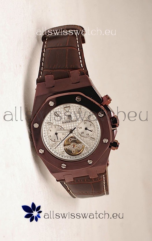Audemars Piguet Royal Oak Tourbillon PVD Replica 6