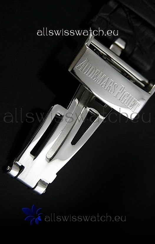 IMG_9081 Audemars Piguet Royal Oak in White Dial Replica 6