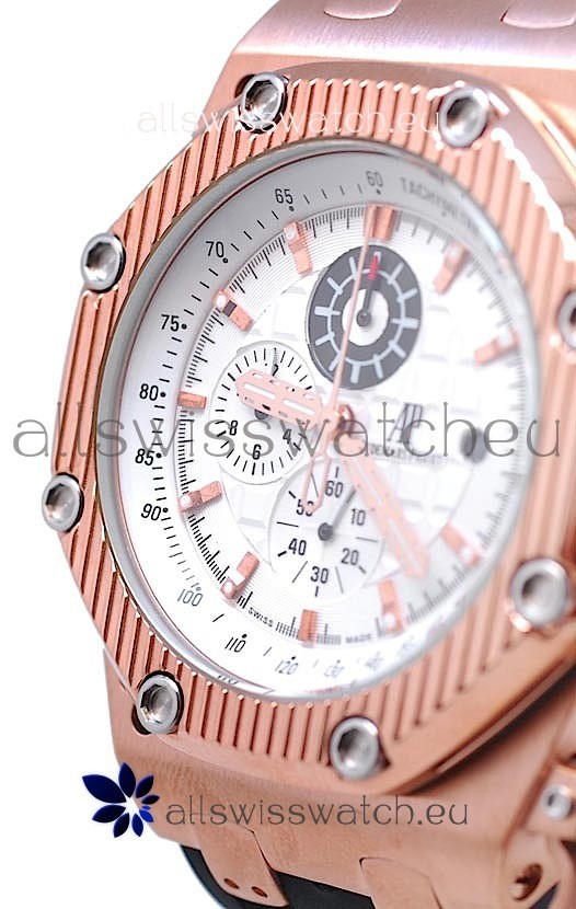 Audemars Piguet Royal Oak Offshore Limited Edition Survivor Rose Gold Replica 6