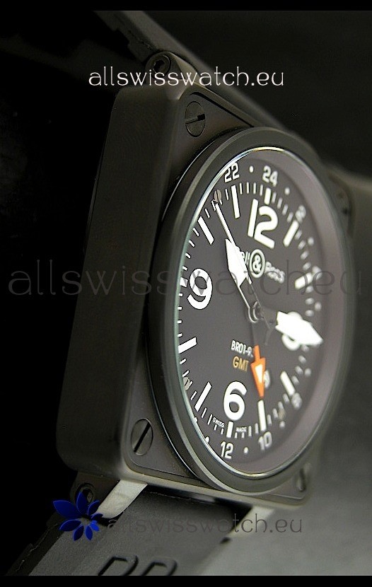 IMG_9081 Bell and Ross BR01-93 GMT in PVD Case Replica 6