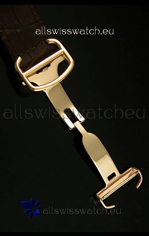 IMG_9081 Calibre De Cartier Chronograph in Pink Gold Replica 6