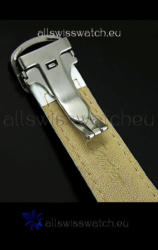 IMG_9081 Cartier Ronde de Tourbillon in White Strap Replica 6