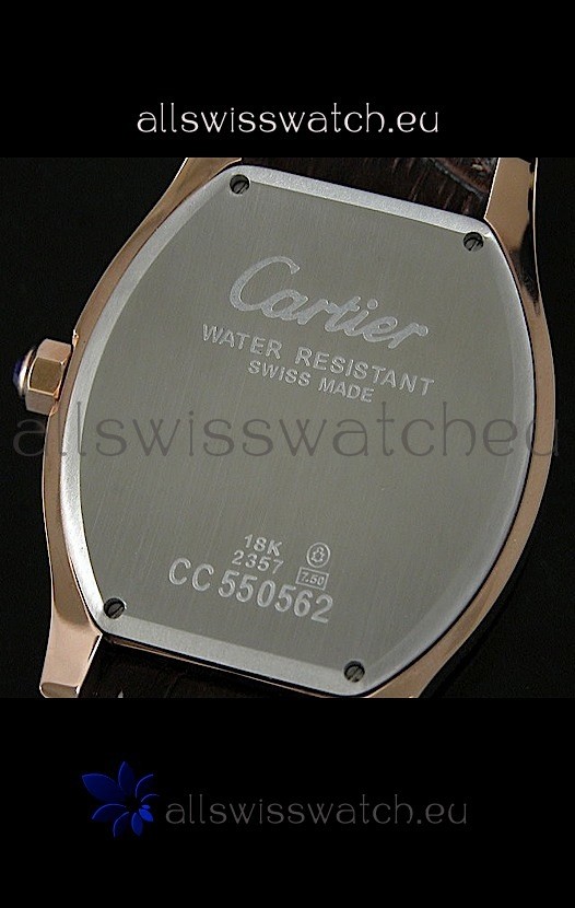 Cartier Tortue in White Dial Replica 6