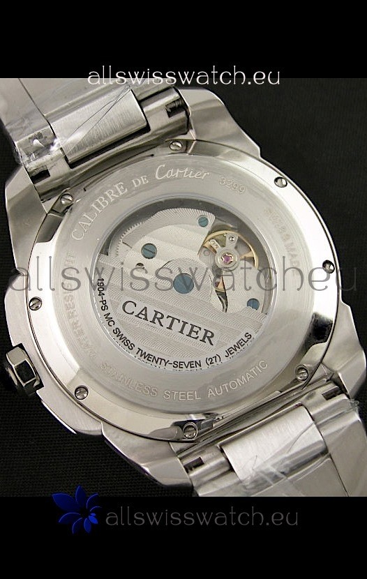 IMG_9081 Calibre De Cartier Automatic in Black Dial Replica 6
