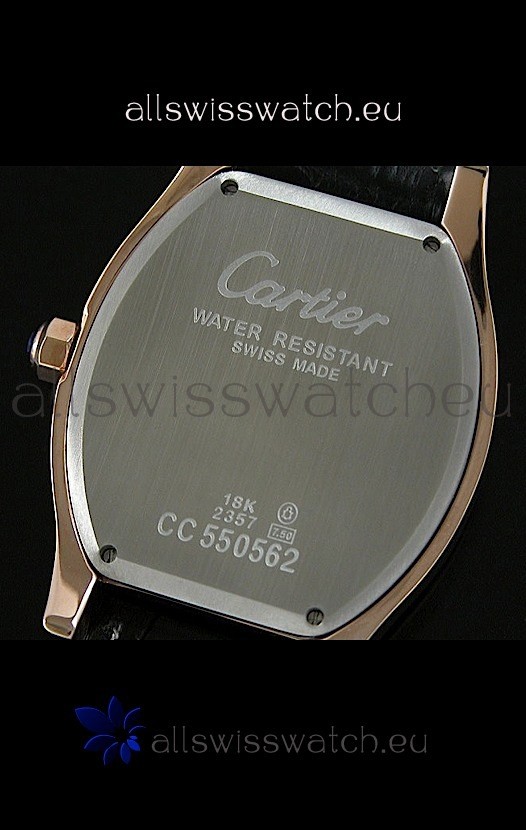 IMG_9081 Cartier Tortue in Black Dial Replica 6