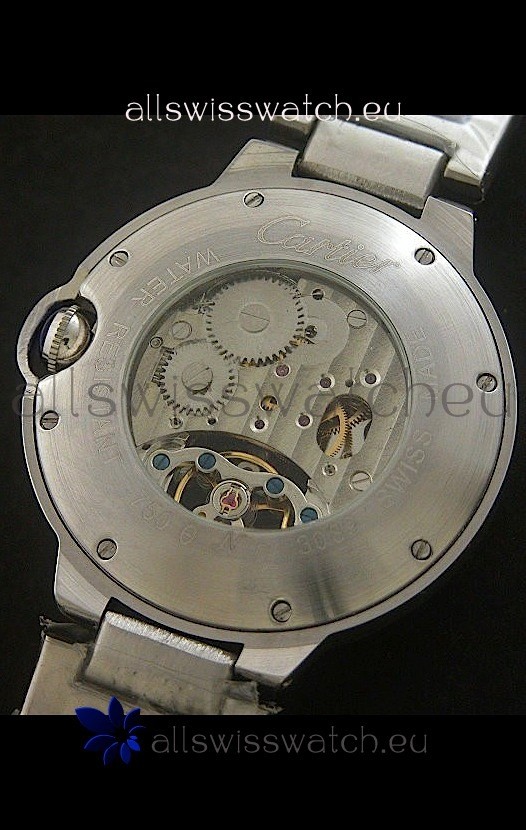 IMG_9081 Cartier Ballon de in Black layerd Dial Replica 6