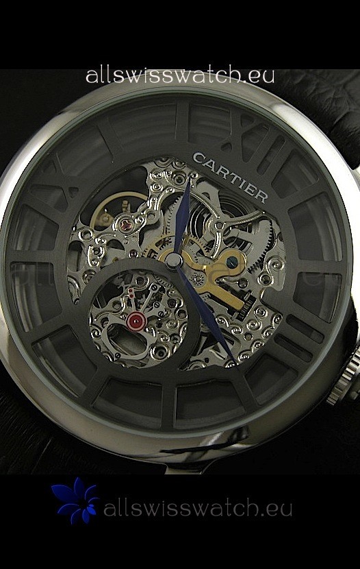 IMG_9081 Cartier Ronde de in Skelton Grey Dial Replica 6