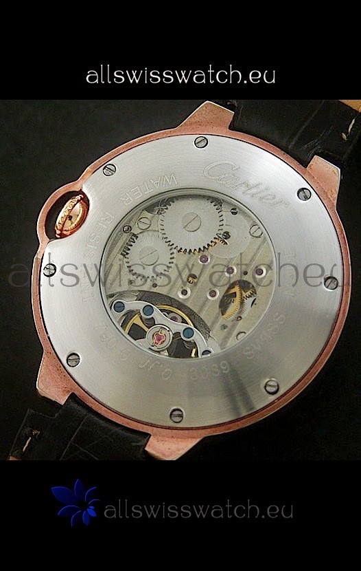 IMG_9081 Cartier Ballon de in Rose Gold Case Replica 6