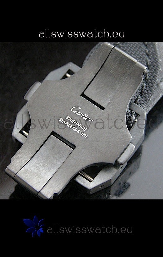 IMG_9081 Cartier Santos 100 with Titanium Bezel Replica 6