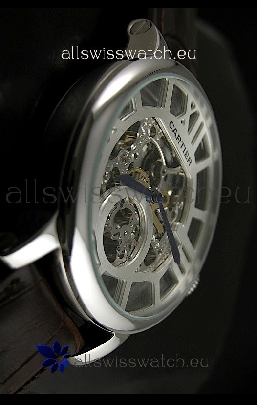 IMG_9081 Cartier Ronde de in Skelton Grey Dial Replica 6