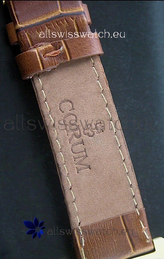IMG_9081 Corum Admiral's Cup in Brown Strap Replica 6