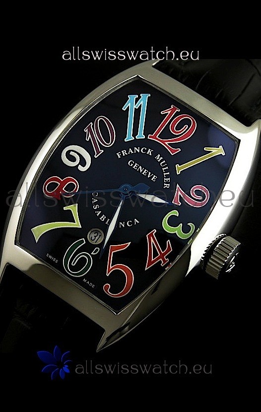 IMG_9081 Franck Muller Casa Blanca in Black Dial Replica 6