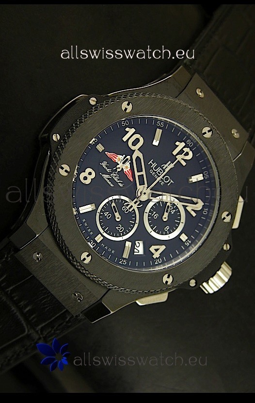 IMG_9081 Hublot Big Bang Yacht Club De Monaco Edition Black Ceramic Case Replica 6