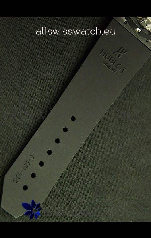 IMG_9081 Hublot Big Bang Classic Fusion Chrono with Green Markers Ceramic Case Replica 6