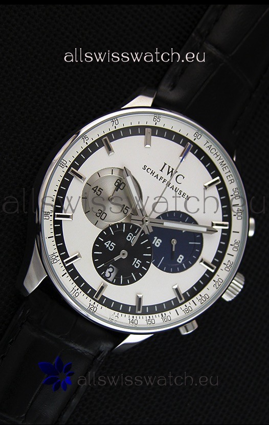 IMG_9081 IWC Schaffhausen Quartz Movement in White Dial Replica 6