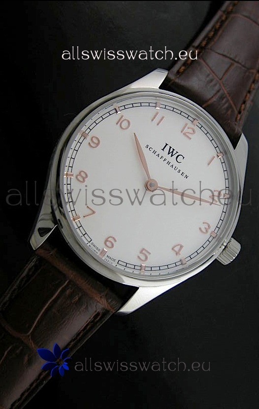 IMG_9081 IWC Schaffhausen in White Dial Replica 6