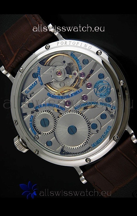 IWC Vintage Portifino MoonPhase in White Replica 6