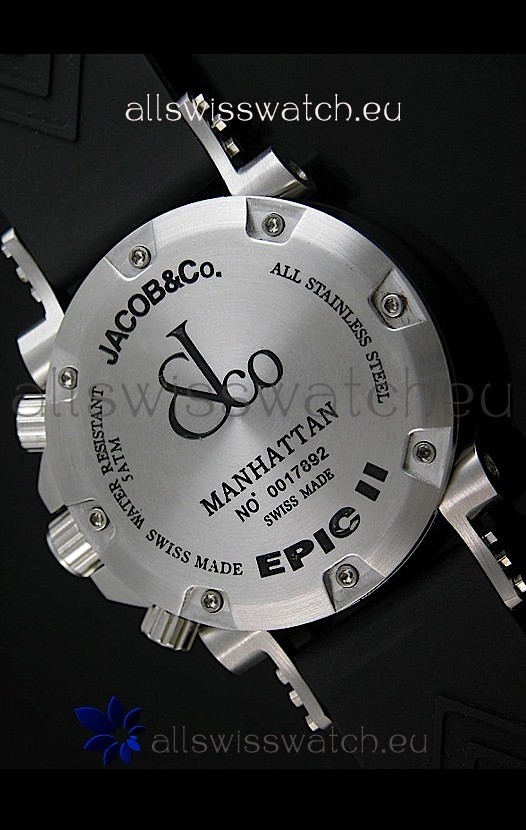 IMG_9081 Jacob and Co. Manhattan Epic 2 in Orange Dial Replica 6
