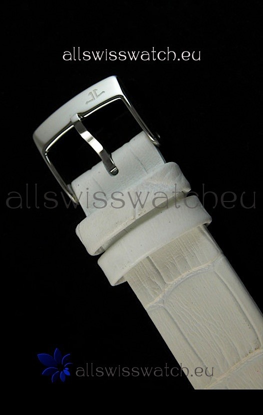 IMG_9081 Jaeger LeCoultre Quartz Movement Ladies - White Dial Replica 6