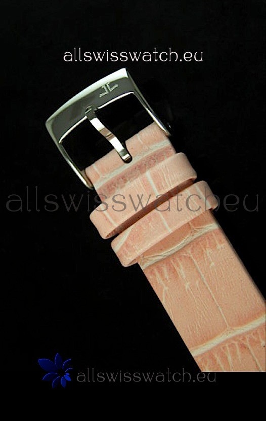 IMG_9081 Jaeger LeCoultre Quartz Movement Ladies - Pink Dial Replica 6