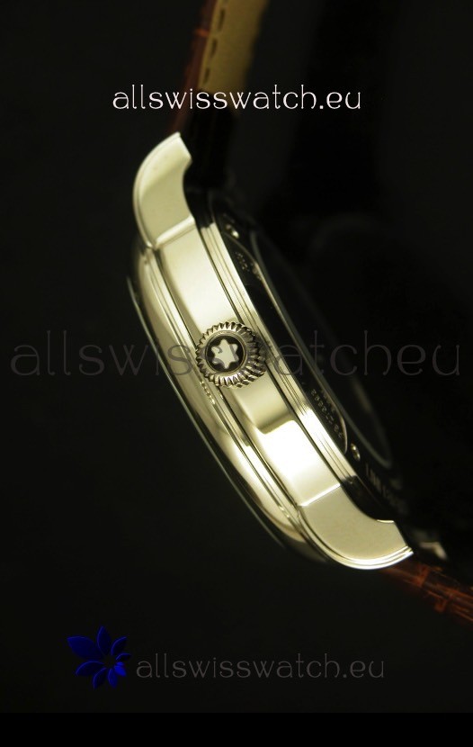 IMG_9081 Mont Blanc Nicolas Riessec Stainless Steel Case in White Dial Replica 6
