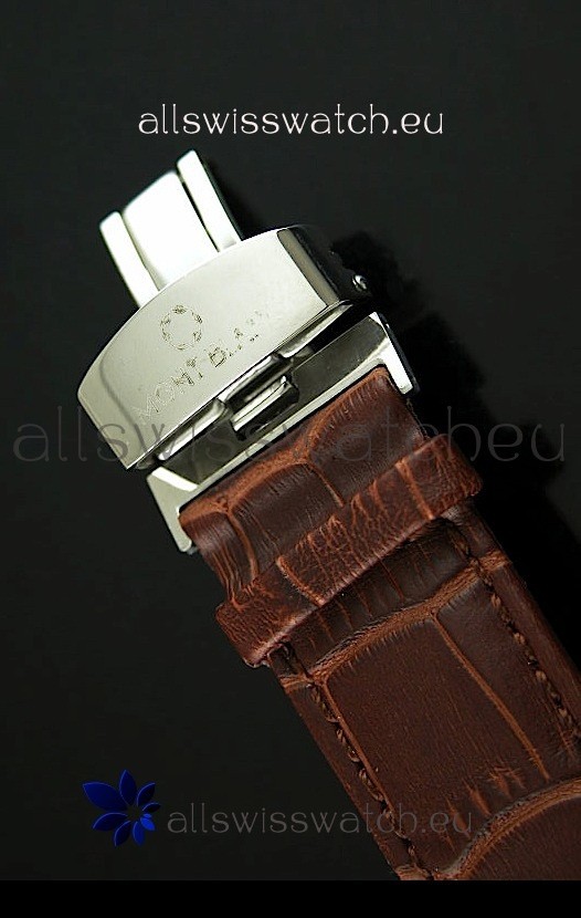 IMG_9081 Mont Blanc Flying Tourbillon with Gold Bezel Replica 6