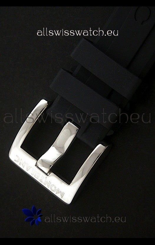 IMG_9081 Montblanc Timewalker Chrono in White Dial Replica 6