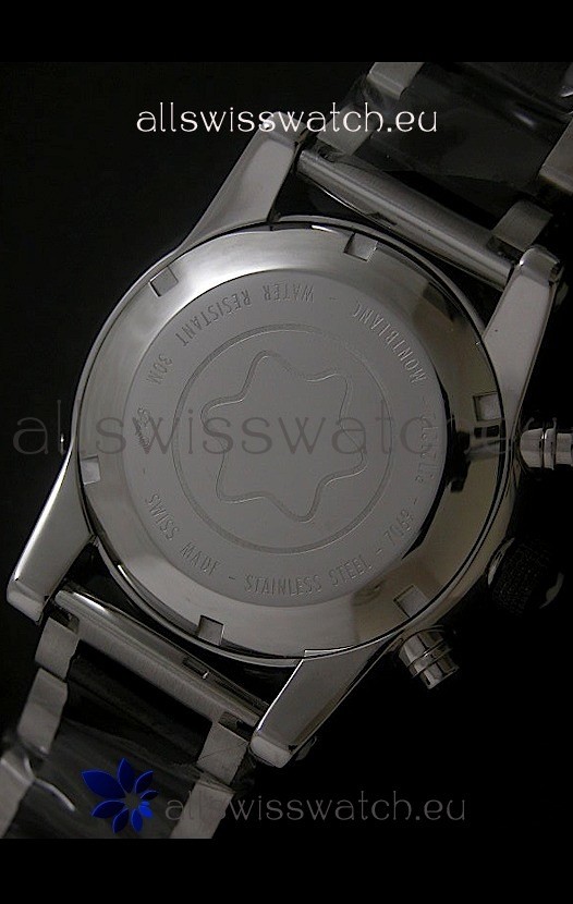 IMG_9081 Montblanc FlyBack Chronometer in Dark Black Dial Replica 6