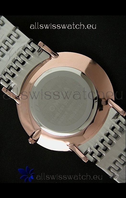 IMG_9081 Omega DeVelie Rose Gold in Black Dial Replica 6