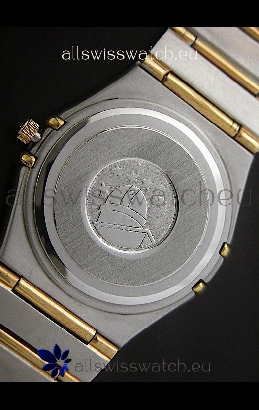 IMG_9081 Omega Constellation Quartz in Yellow Gold Dial Replica 6