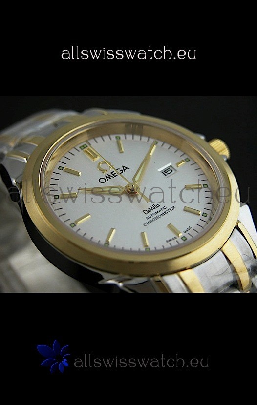IMG_9081 Omega De Ville Automatic in Yellow Gold Casing Replica 6