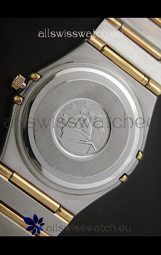 IMG_9081 Omega Constellation Quartz in Pink Gold Two ToneCasing Replica 6