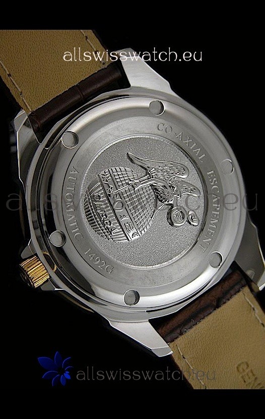 IMG_9081 Omega De Ville Co Axial in Yellow Gold Casing Replica 6