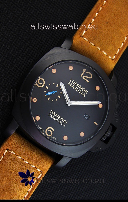 IMG_9081 Panerai Luminor Marina 1950 Carbotech PAM00661 Replica 6