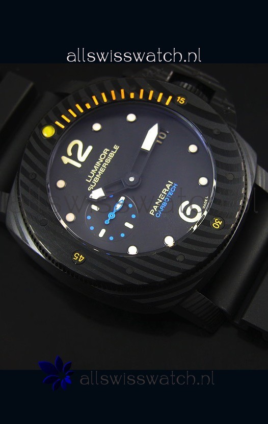IMG_9081 Panerai Luminor Submersible Carbotech Replica 6