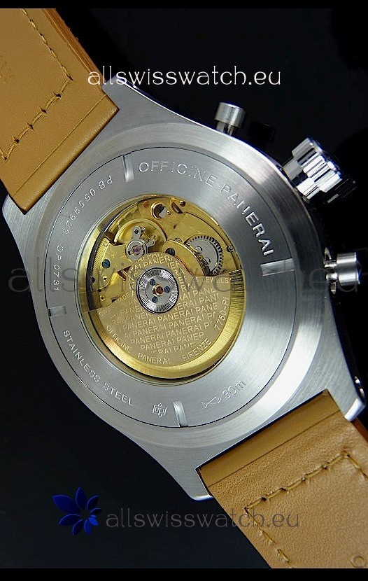 IMG_9081 Radiomir Panerai Mare Nostrum Automatic in Black Dial Replica 6