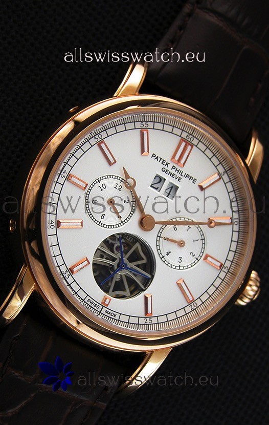 IMG_9081 Patek Philippe Tourbillon in Pink Gold Case Replica 6