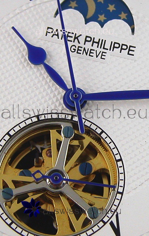 IMG_9081 Patek Philippe MoonPhase Tourbillon White Dial Replica 6