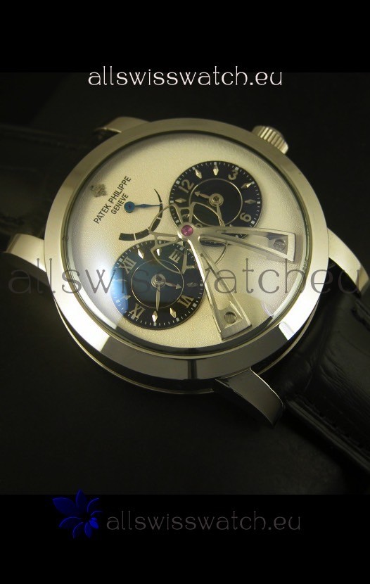 IMG_9081 Patek Philippe Dual Sub Dial Movement Replica 6