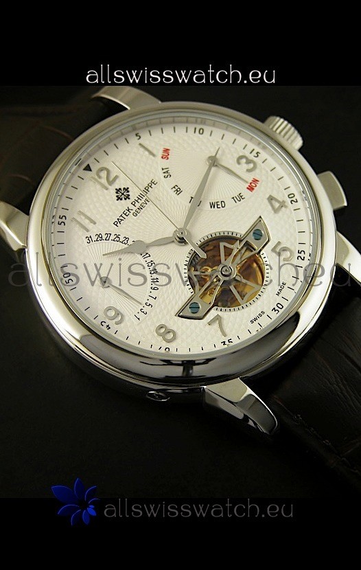 Patek Philippe Grand Complications Tourbillon Automatic in Steel Replica 6