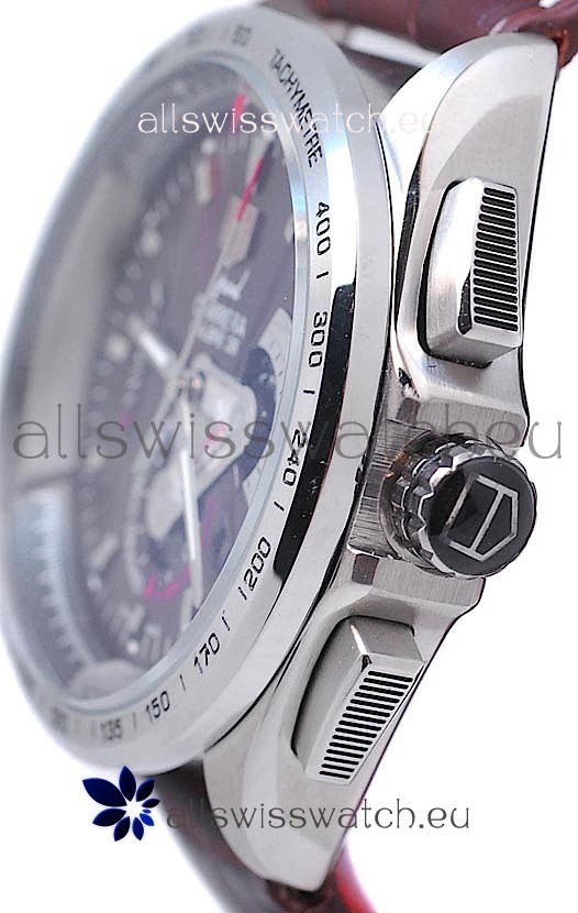 IMG_9081 Tag Heuer Grand Carrera Calibre 36 Automatic in Brown Face Replica 6