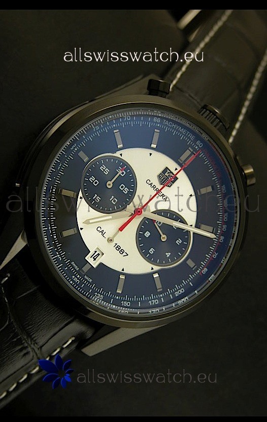 IMG_9081 Tag Heuer Carrera Calibre 1887 Heritage - Quartz Movement Replica 6