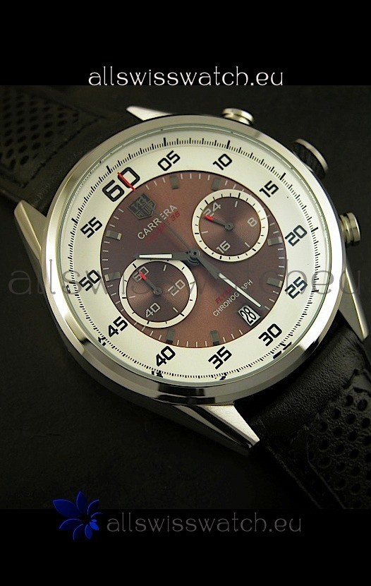 IMG_9081 Tag Heuer Carrera Calibre 36 Flyback - Quartz Movement Replica 6