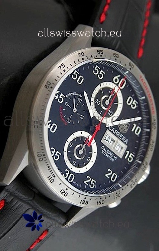 IMG_9081 Tag Heuer Carrera Calibre 16 Japanese Titanium Replica 6