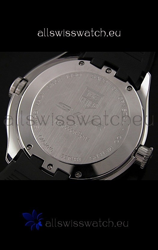 Tag Heuer Mercedes-Benz SLR Calibre 17 Steel in Black Replica 6