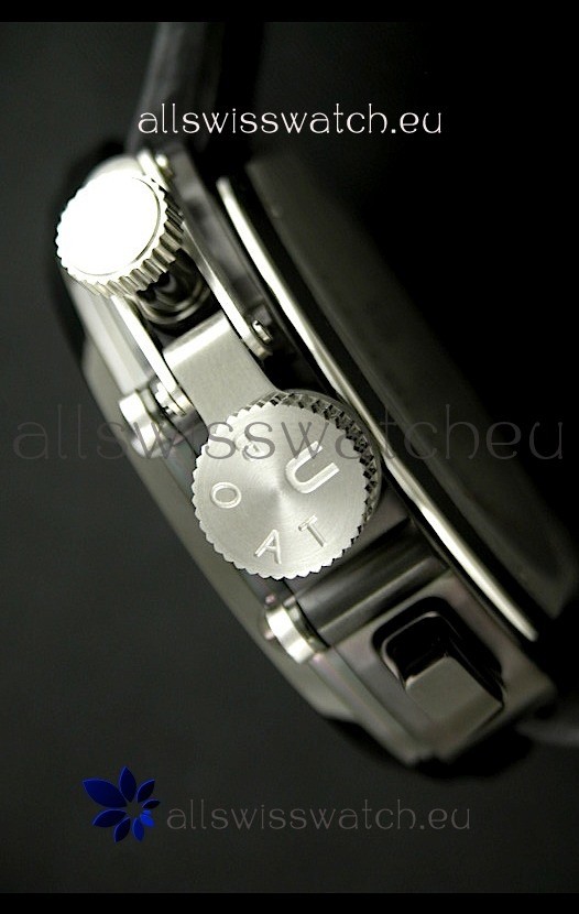 IMG_9081 U-Boat Flightdeck Rattrapante Automatic in Black Dial Replica 6