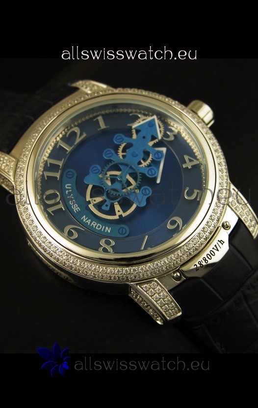 IMG_9081 Ulysse Nardin Dual Escapement in Blue & Black Dial Replica 6