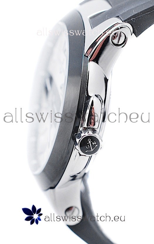 IMG_9081 Ulysse Nardin Executive Dual Time Steel Black Replica 6
